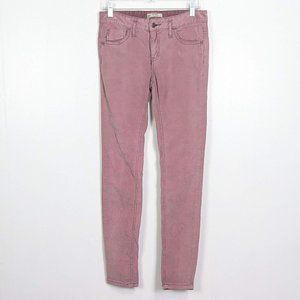 Free People Pink Corduroy Straight Leg Pants Size 27